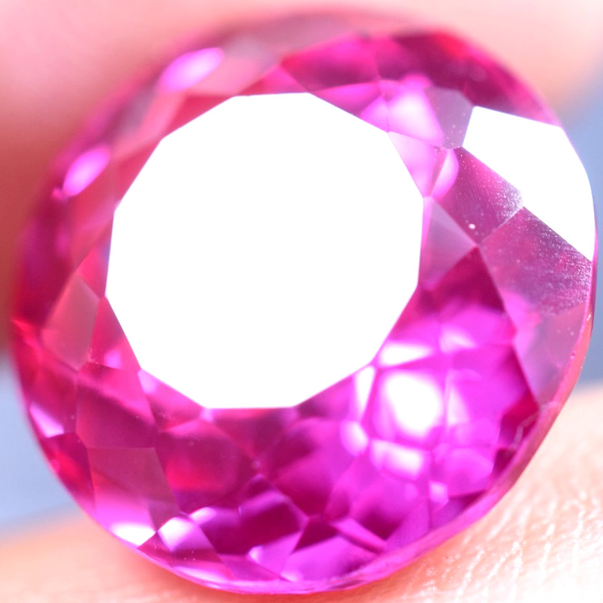 Extremely Rare & Natural 12.45 Ct SUNRISE RUBY GGL Certified Loose Gemstone