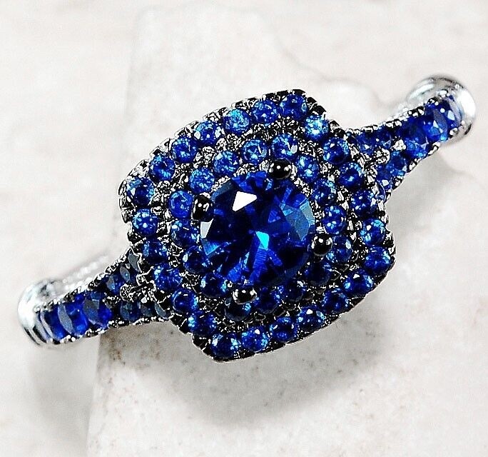 2CT Heat Treated Kyanite 925 Sterling Silver Ring Jewelry Sz 6,7,8,9 MR1