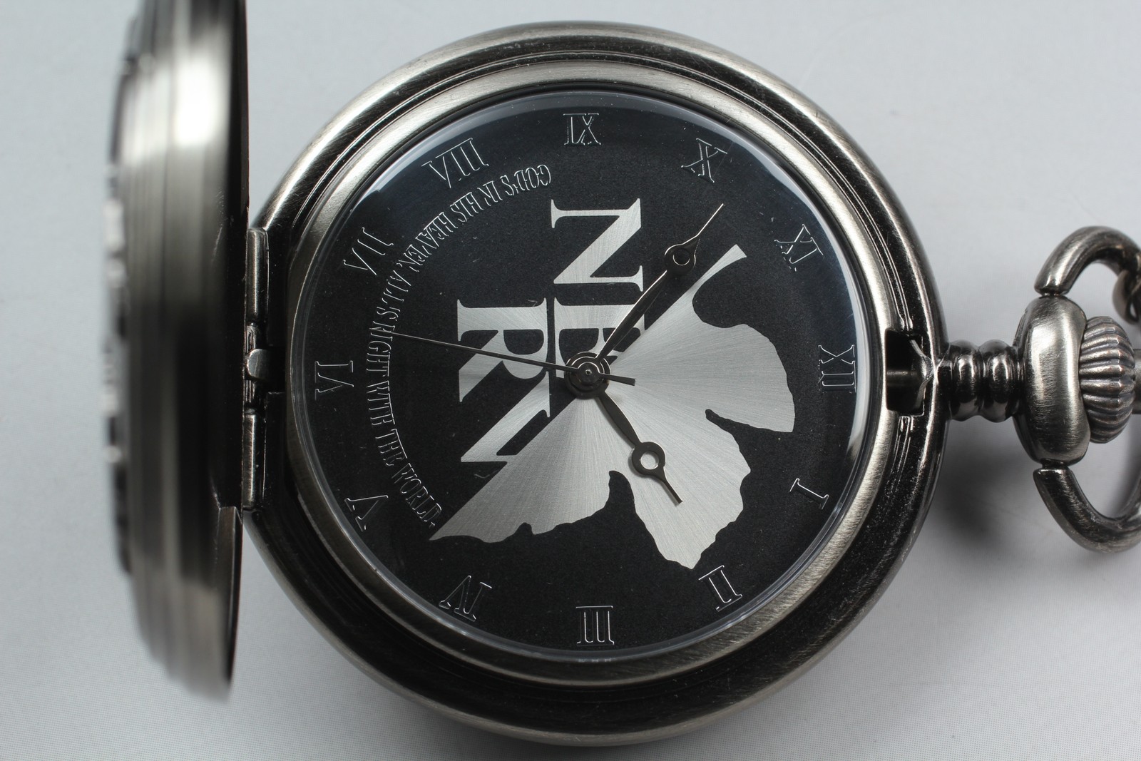 NOS Evangelion NERV Pocket MINT Box Neon Genesis Watch Japan Anime Collectible