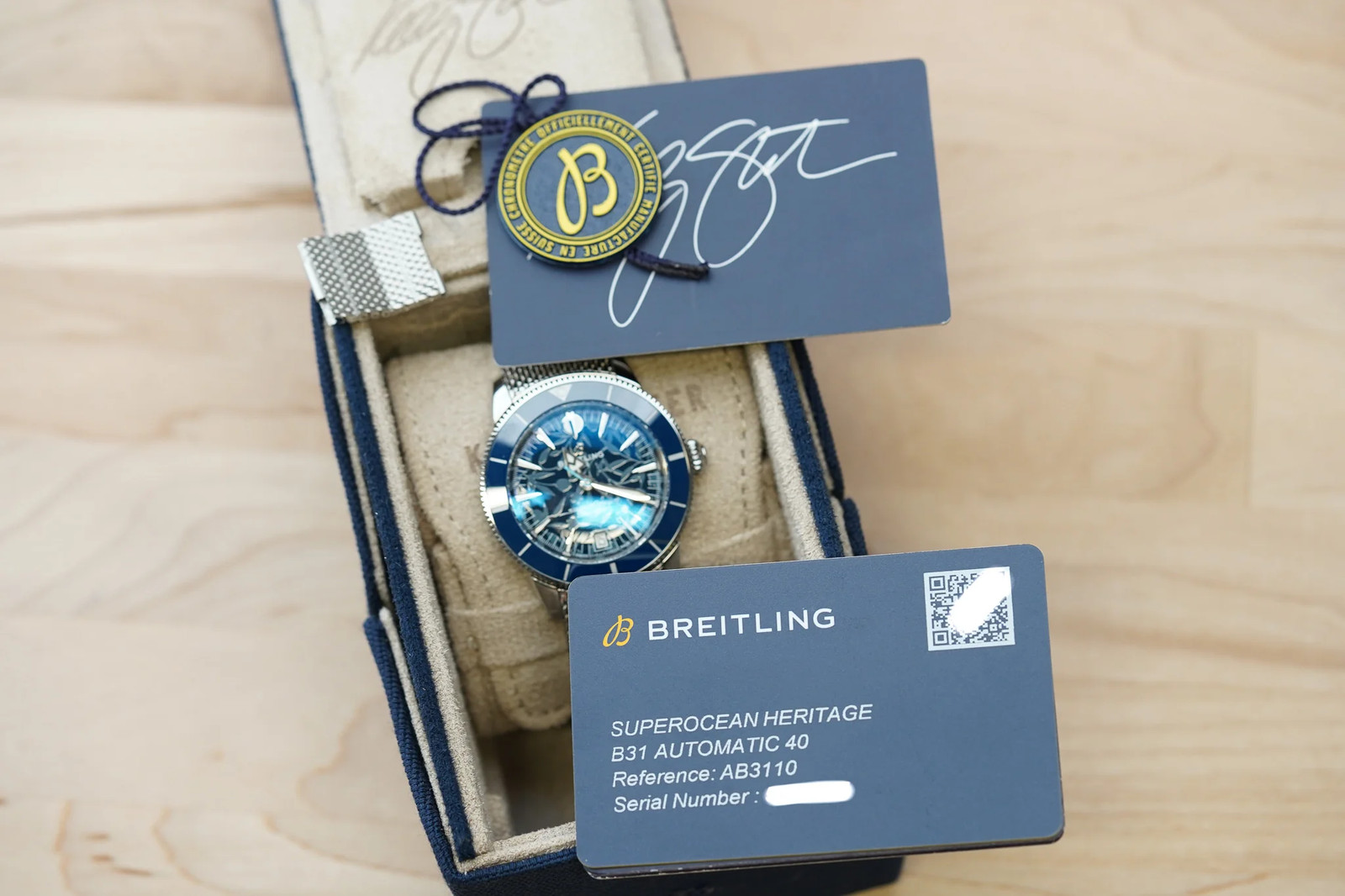 Breitling Superocean Heritage B31 Automatic 40 Kelly Slater AB3110 Bracelet