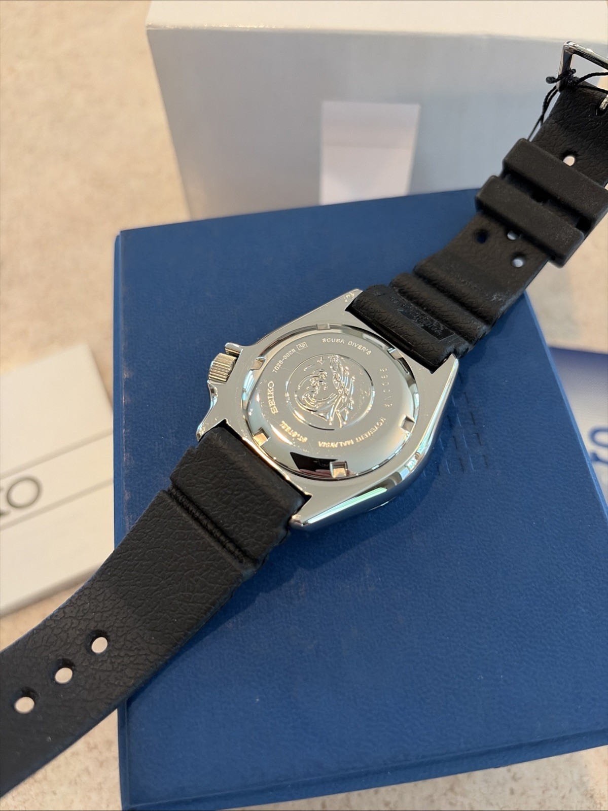 Seiko Yellow Men’s Watch – SKXA35 **New Never Worn**