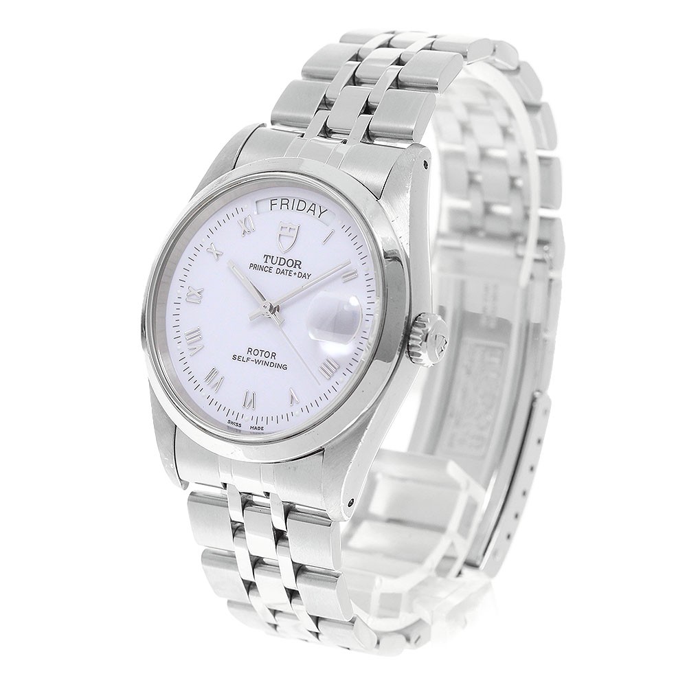 TUDOR Prince Date Day 76200 white Dial Automatic Men’s Watch_939068