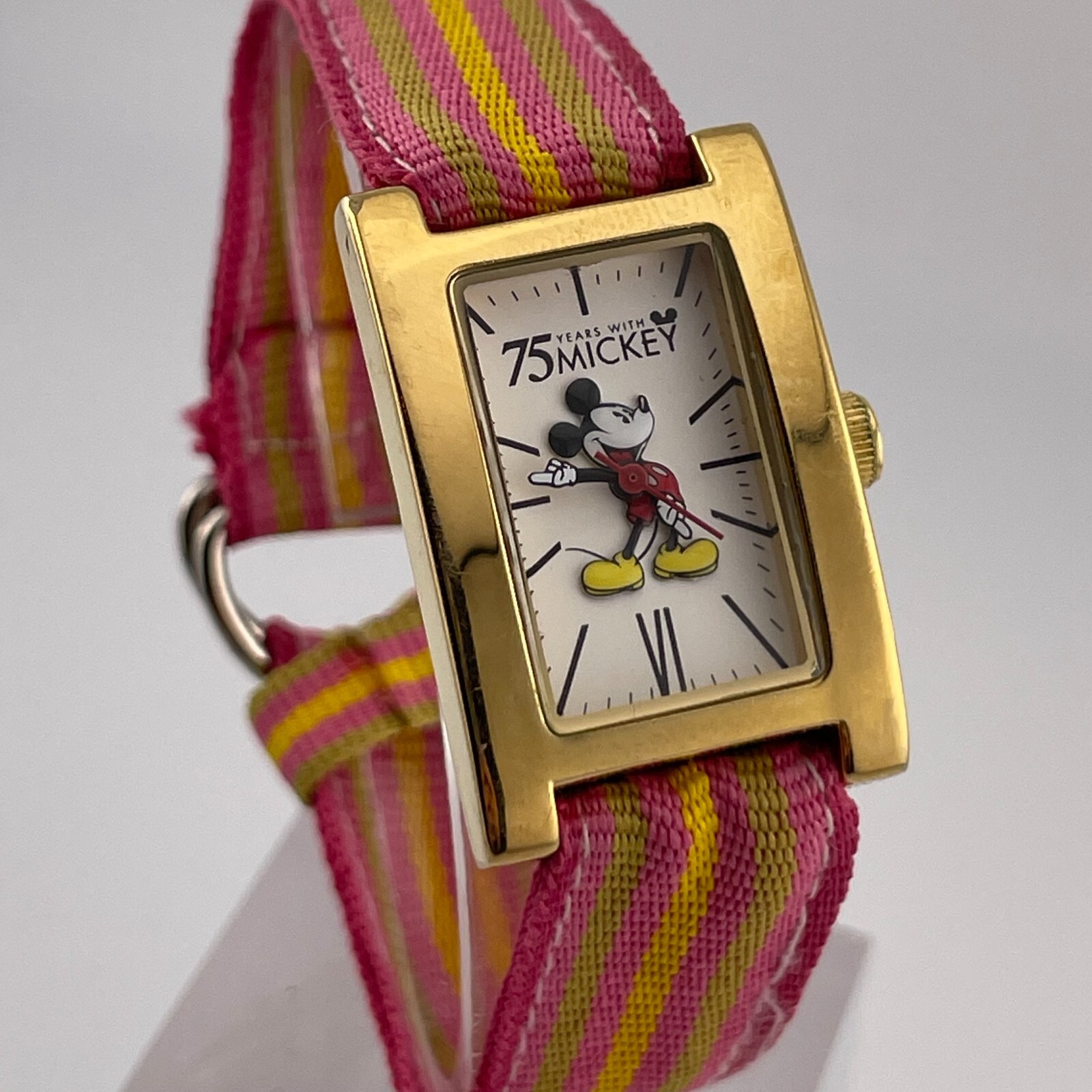 75 Years With Mickey Watch Womens 21mm Case Quartz Analog Three Hands