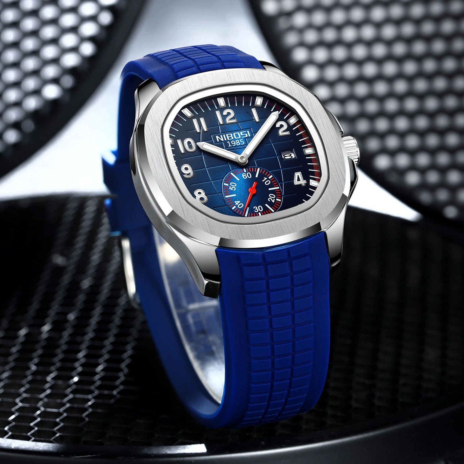 NIBOSI Men’s Sport Quartz Watch Luminous Waterproof Date Wristwatch