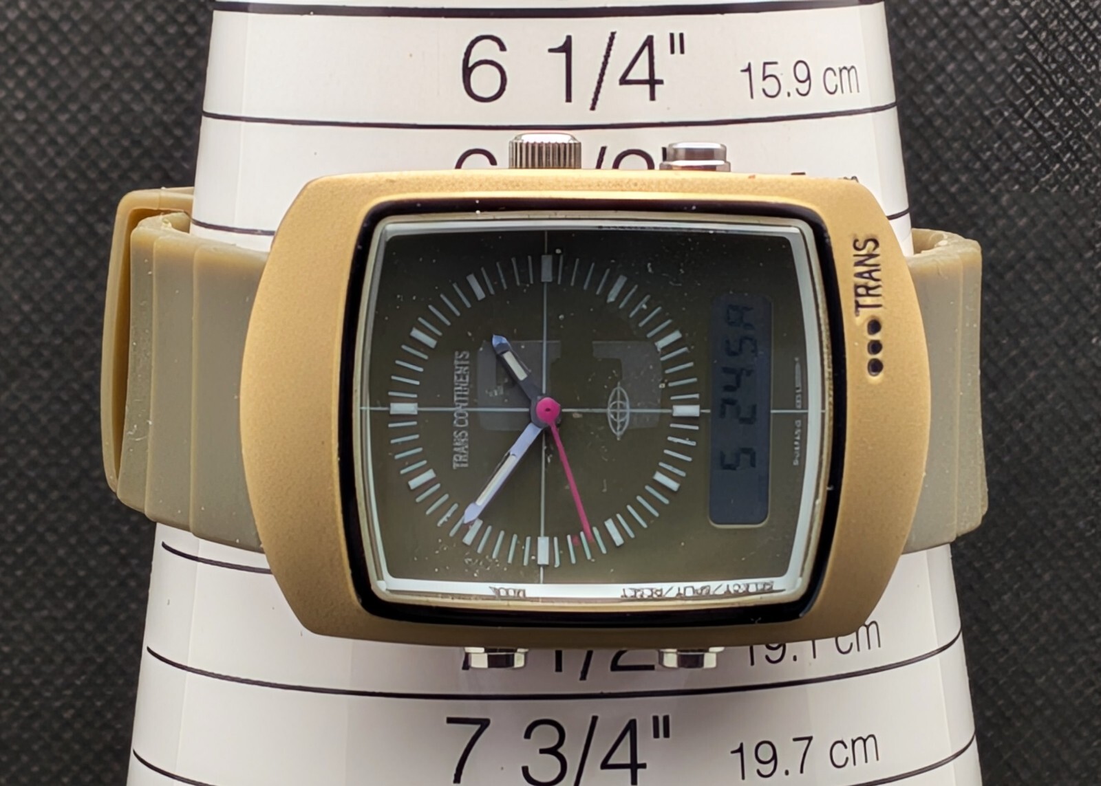 Citizen Collaboration Trans Continents Ana Digi Vintage Watch
