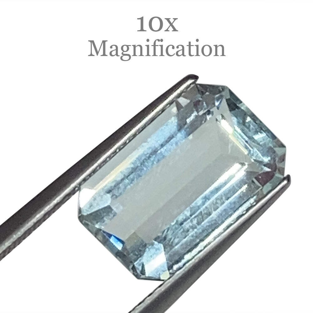 4.84ct Emerald Cut Aquamarine