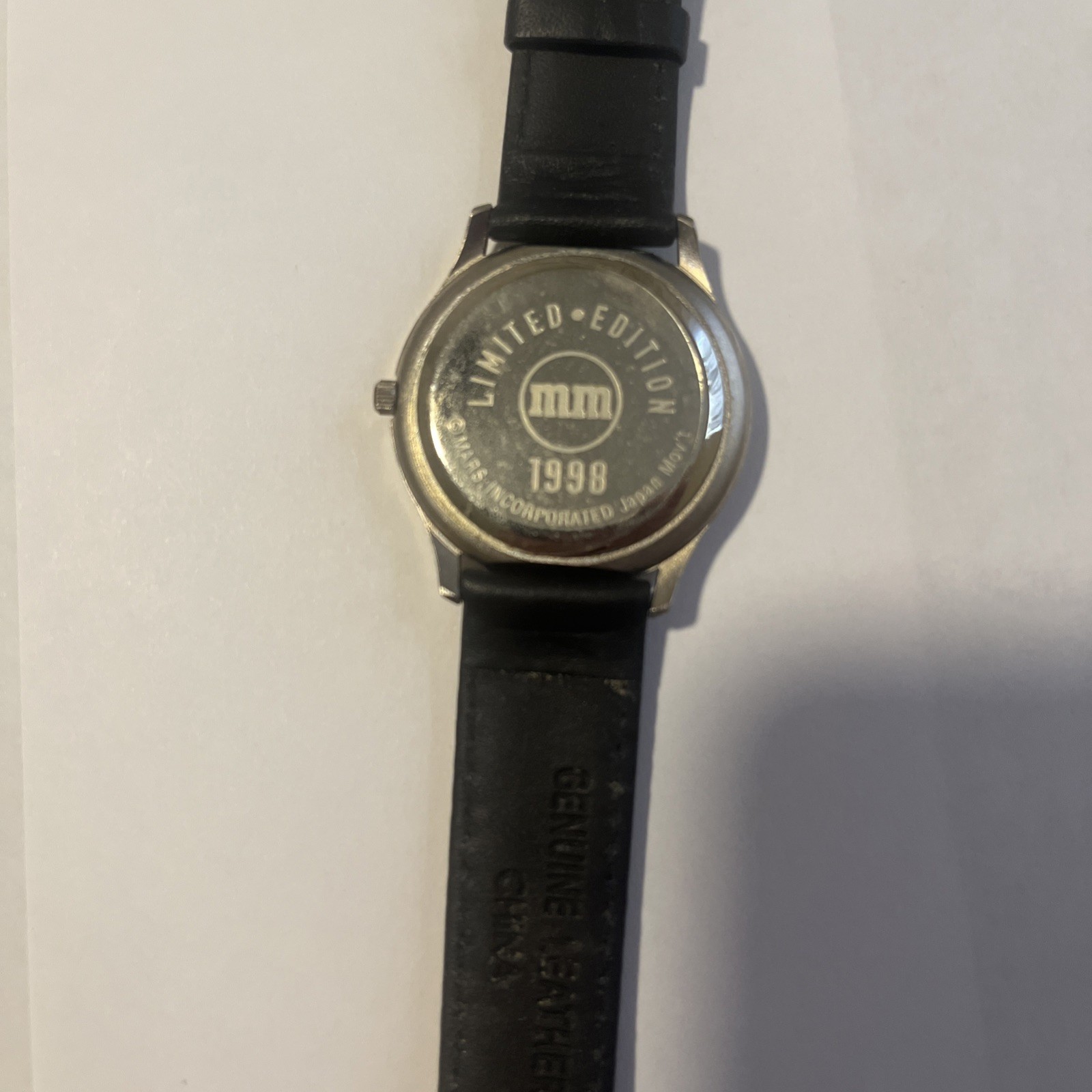 M&M’s Official Candy of The New Millenium Watch Limited 1998 still plastic bag