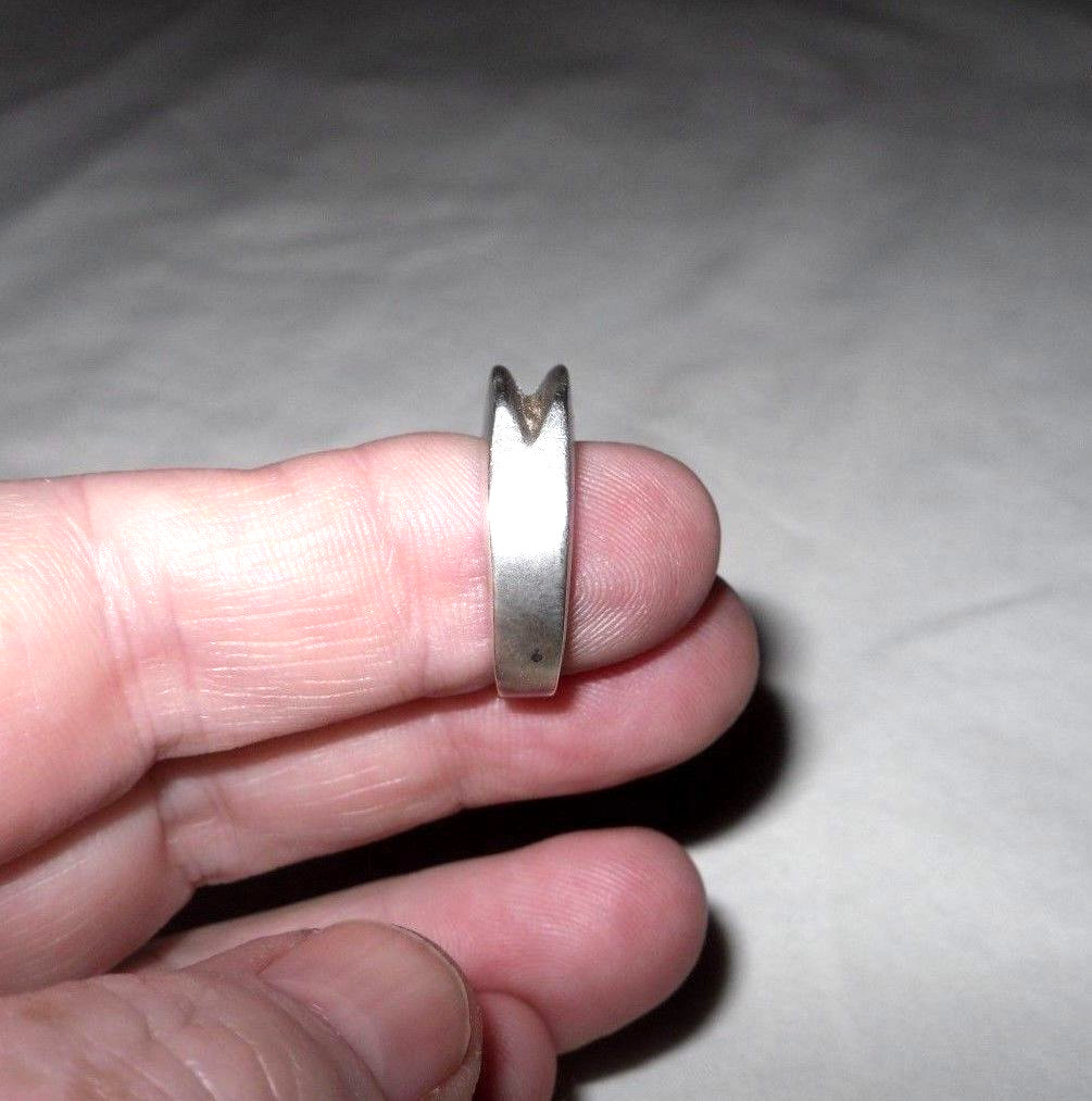 VINTAGE UNISEX MEN’S STERLING SILVER 925 MEXICO RING SIZE 5.5 WEIGHS 10.7 GRAMS