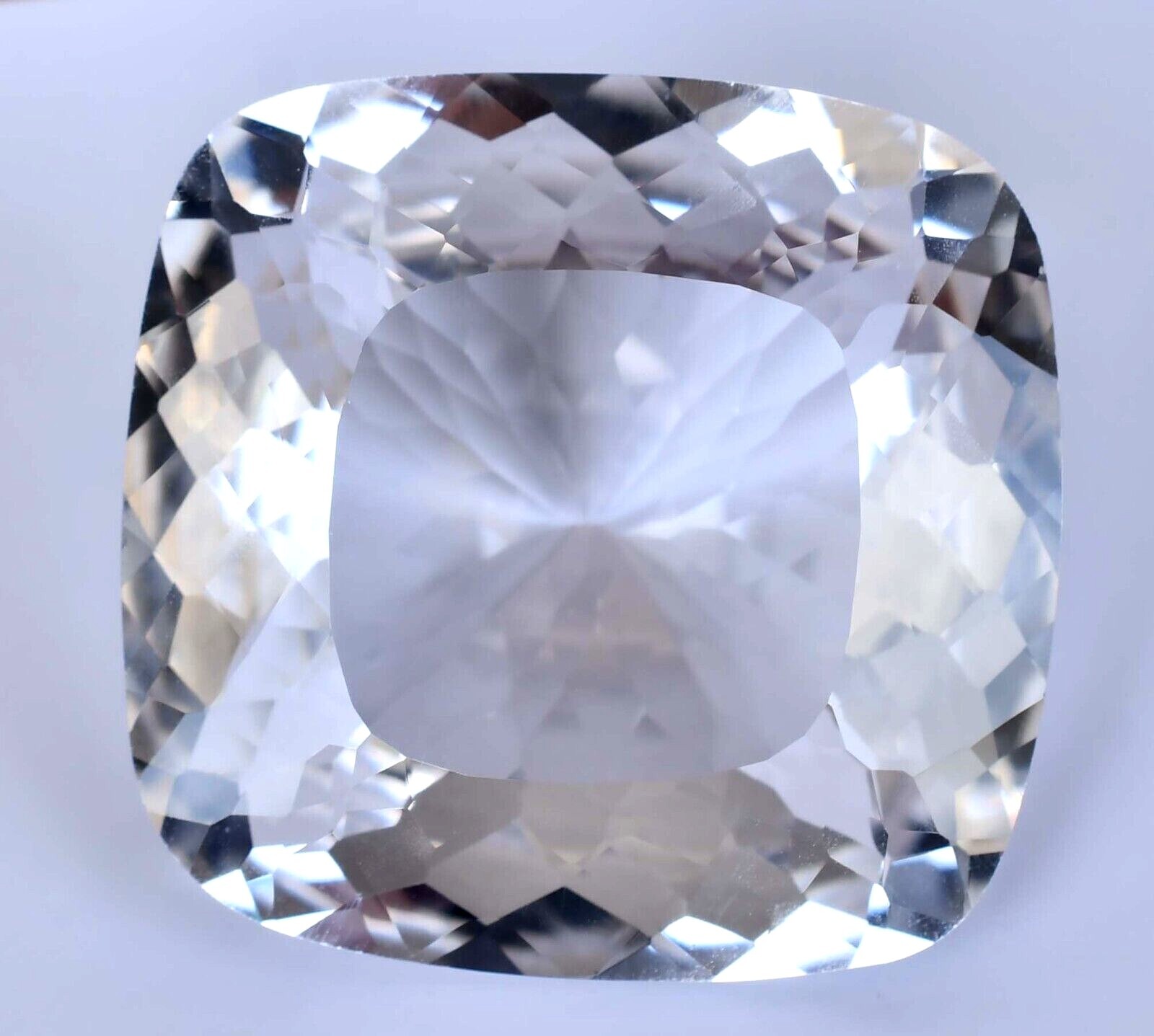 Rare 96.50 CT Natural MONTANA Colorless Sapphire Certified FLAWLESS Gemstone