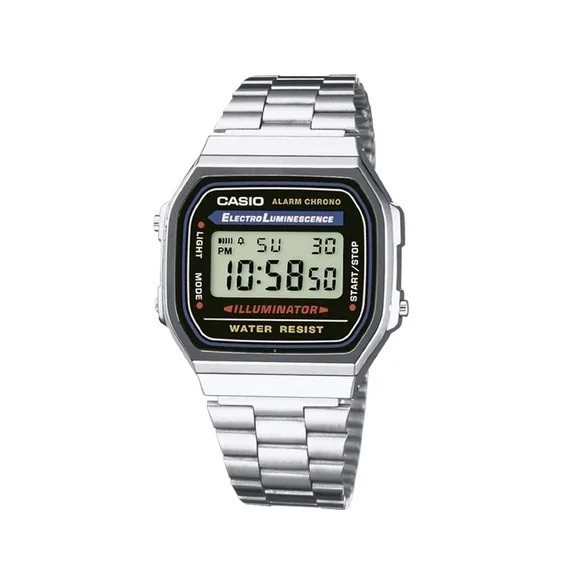 2 NEW LEGENDARY GENUINE CASIO DIGITAL WATCHES F91W / A168