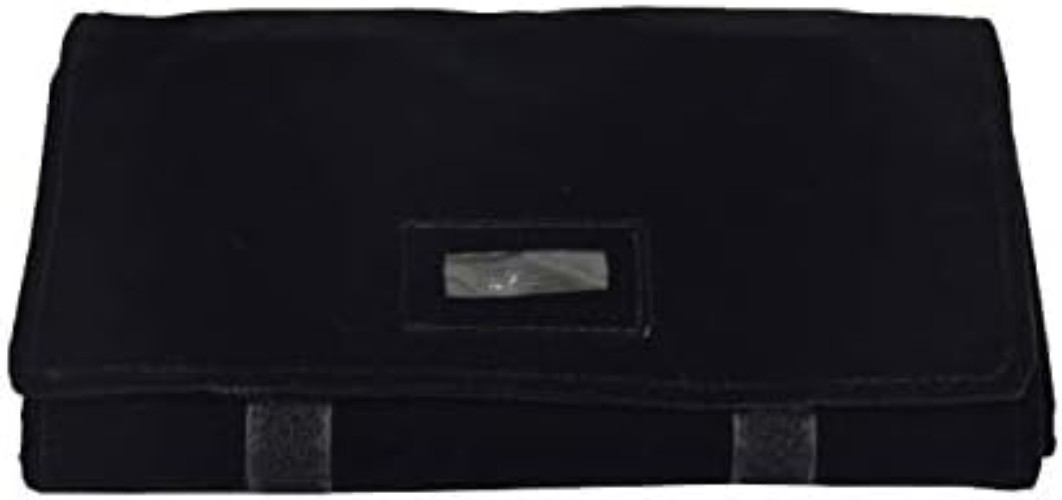 Jewelry Organizer Storage Bag Roll Velvet Travel Case for Earrings Necklaces