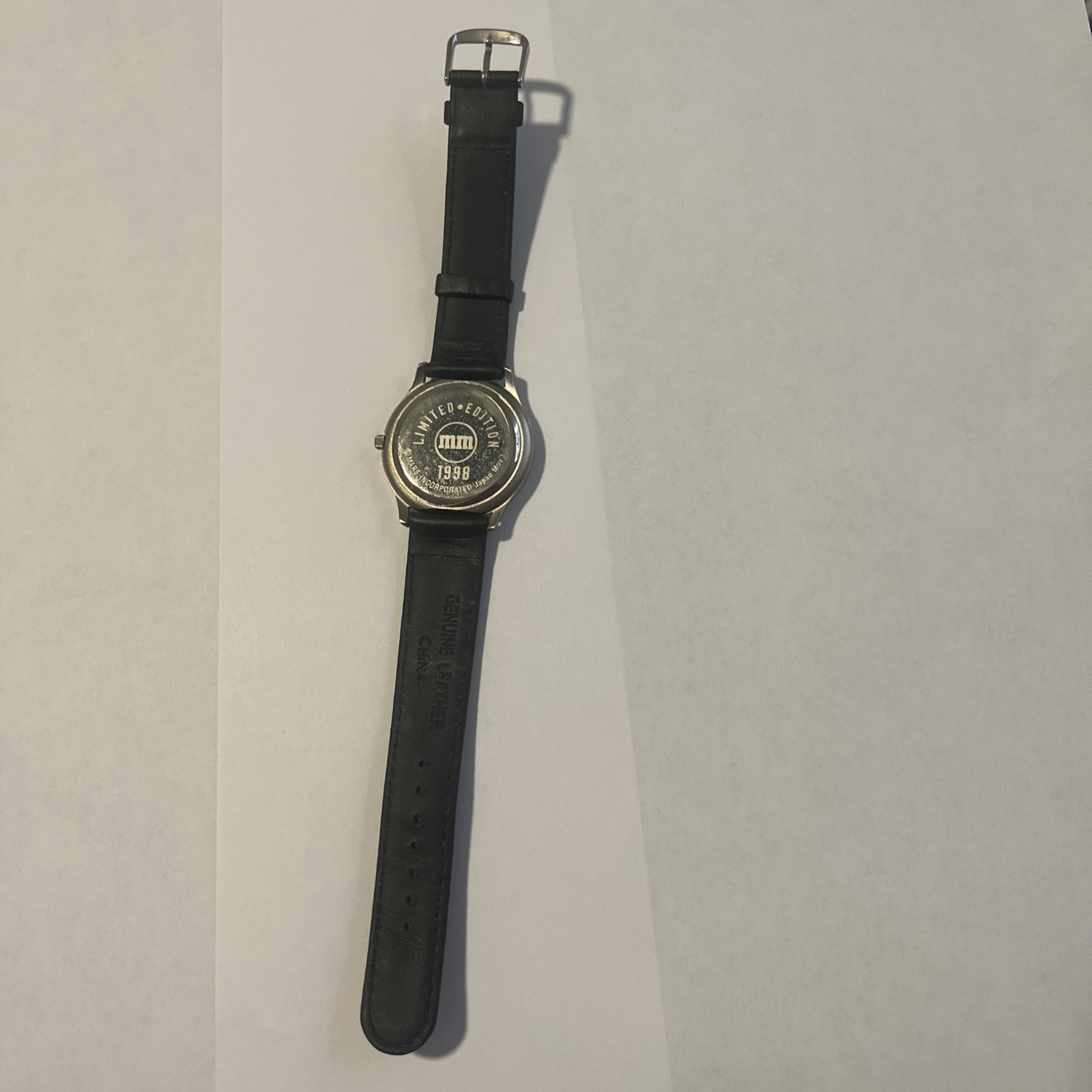 M&M’s Official Candy of The New Millenium Watch Limited 1998 still plastic bag