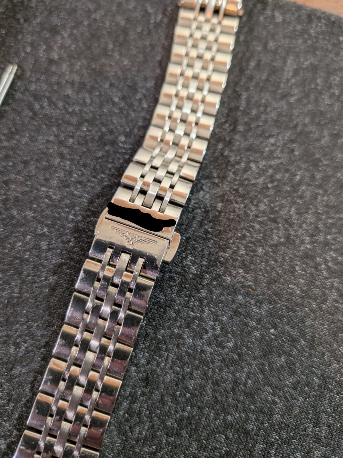 Aftermarket Longines 16mm Metal Strap For Longines Master Collection Models L2