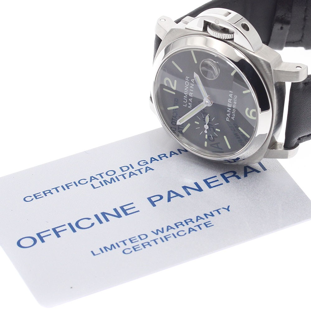 PANERAI Luminor Marina PAM00048 Small Second Date Automatic Men’s Watch_958895