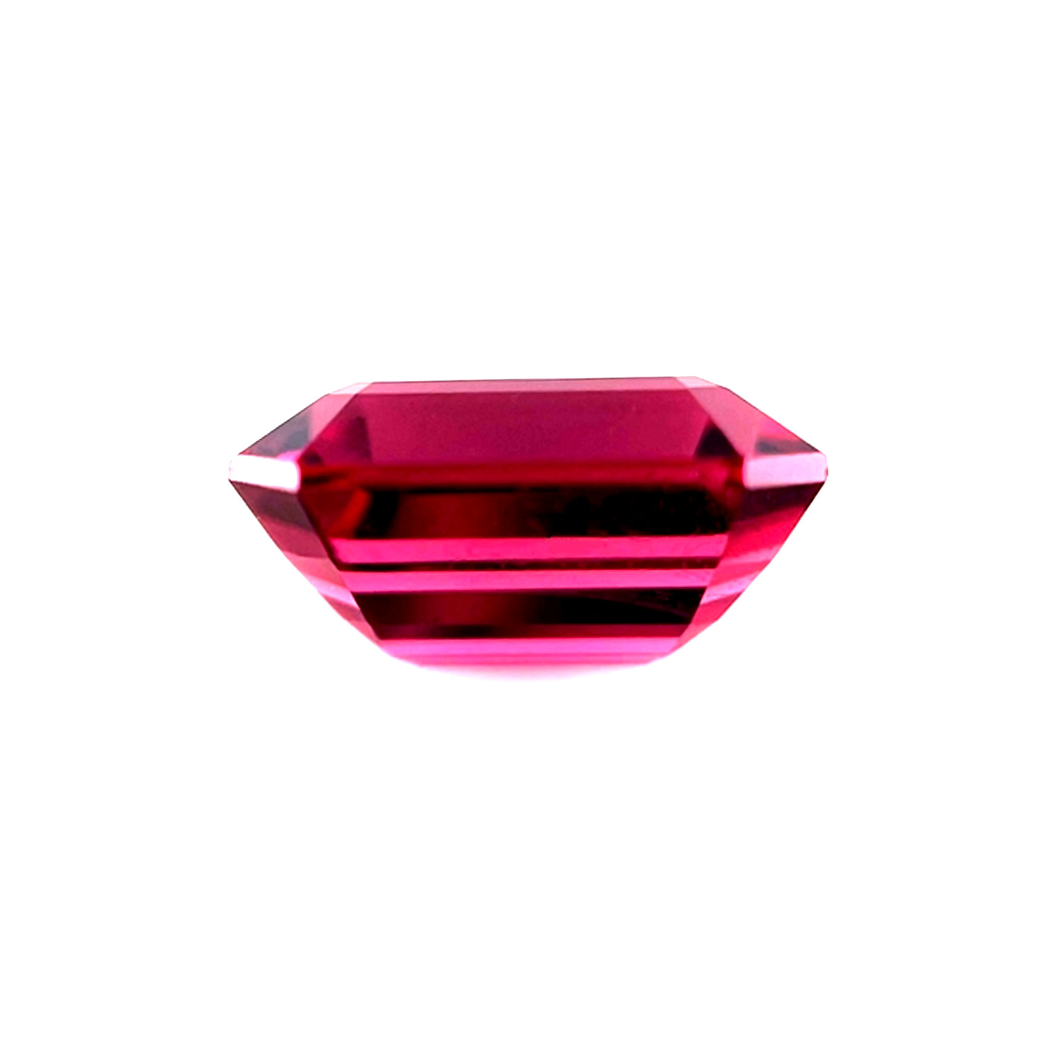 Fine NATURAL 3.08ct Purple Pink Rhodolite Garnet Octagon Emerald Cut 9.7×6.4mm
