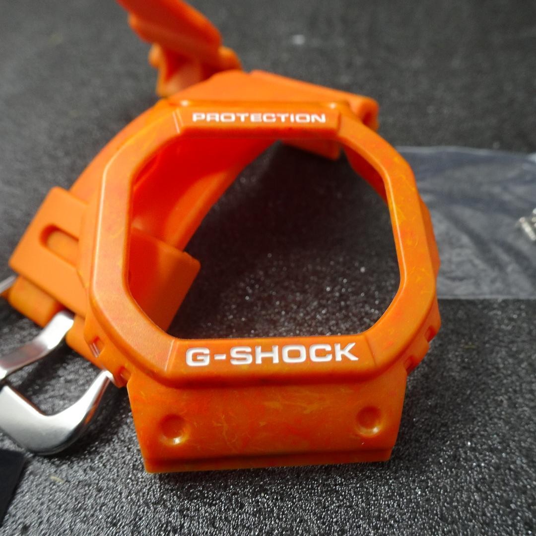 New G Shock DW5600WS 4 Bezel Belt Parts Orange