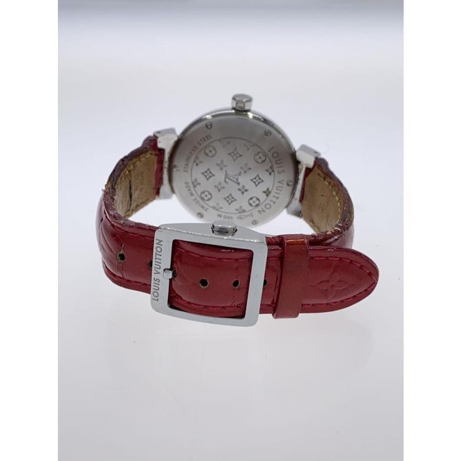 LOUIS VUITTON Q13MX Case Size 4.4 ×3.6cm Used Watch #101014