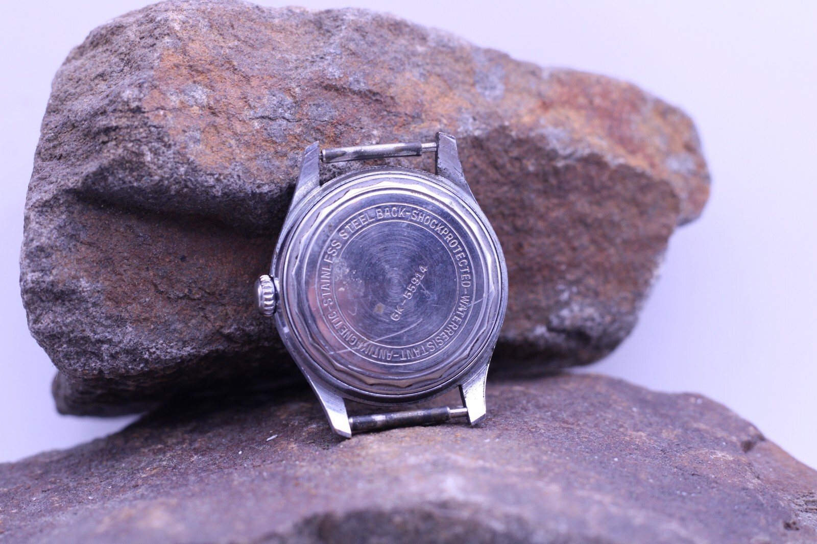 NIKLES 17j MEN’S WRIST WATCH GK-55914 CAL. JC256 32.1mm CASE FOR REPAIR (EX)