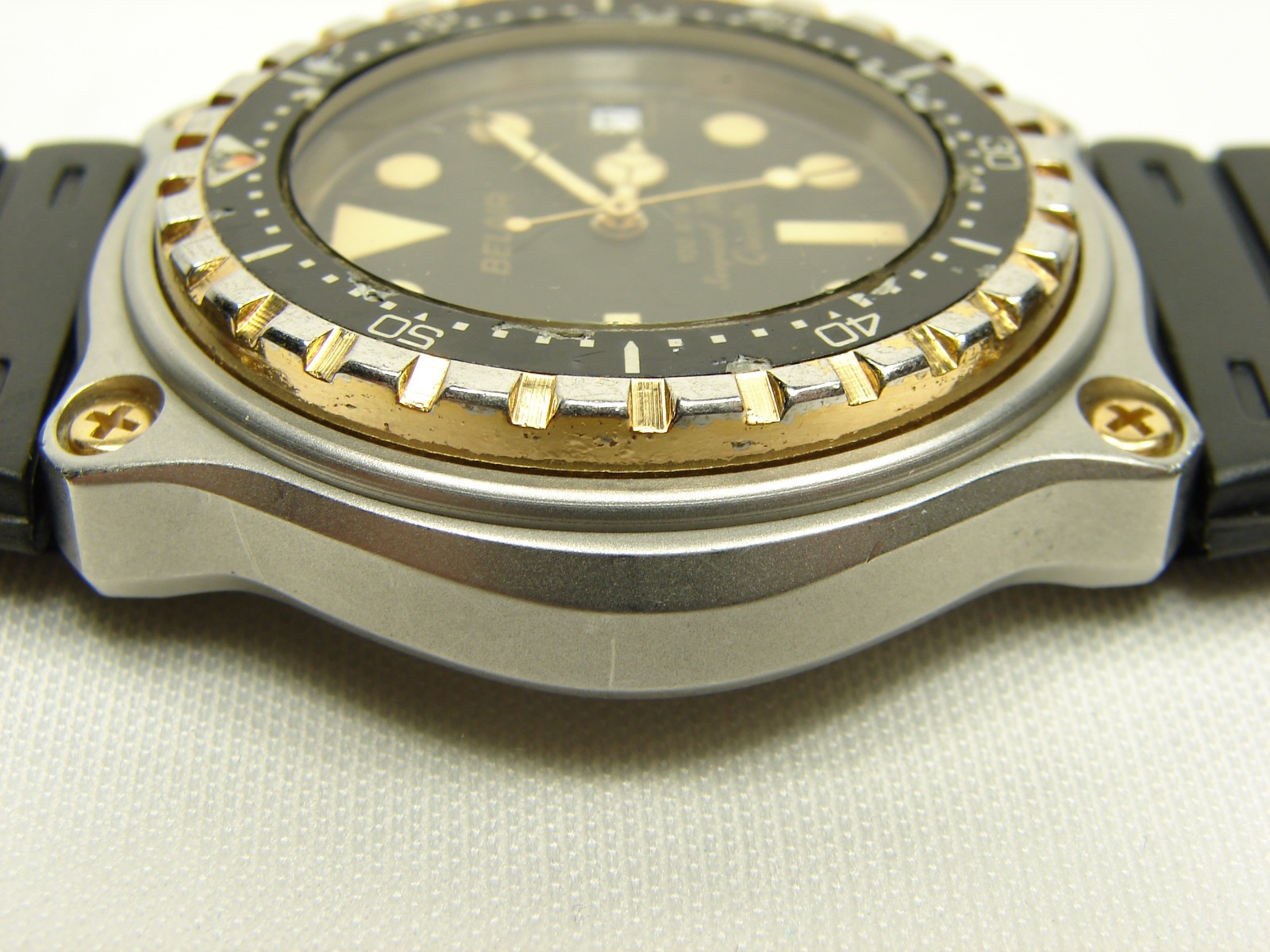 Vintage BELAIR Seapearl 3000 Swiss Quartz Sport Watch