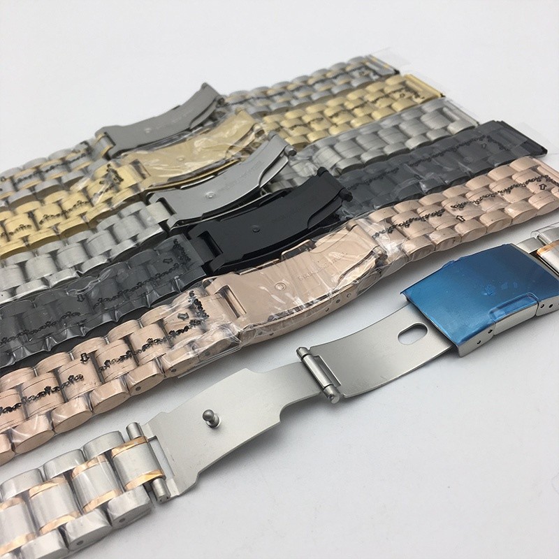 12 14 16 17 18 19 20 21 22 23 24 26mm Stainless Steel Watch Strap Band Universal