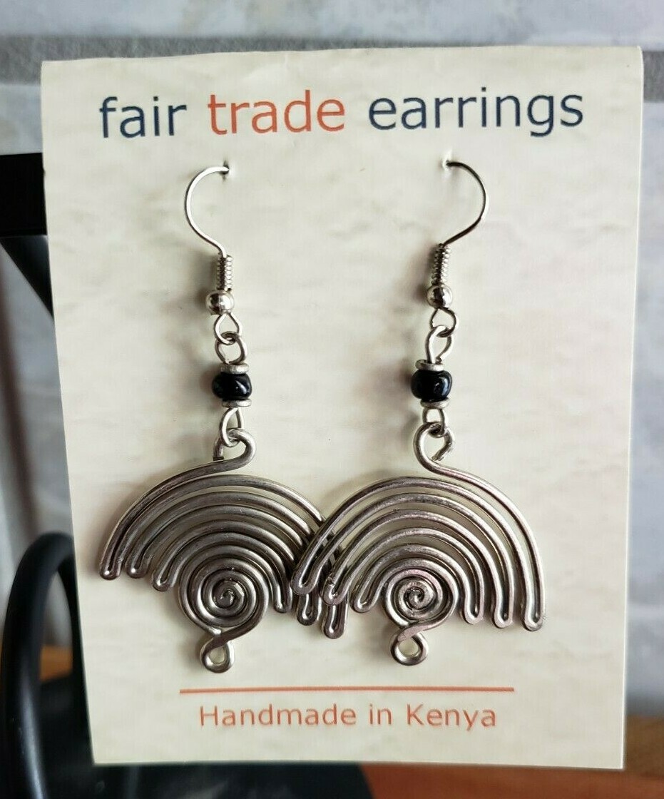 African – Handmade – Dangling Earrings – Fair Trade – Kenya