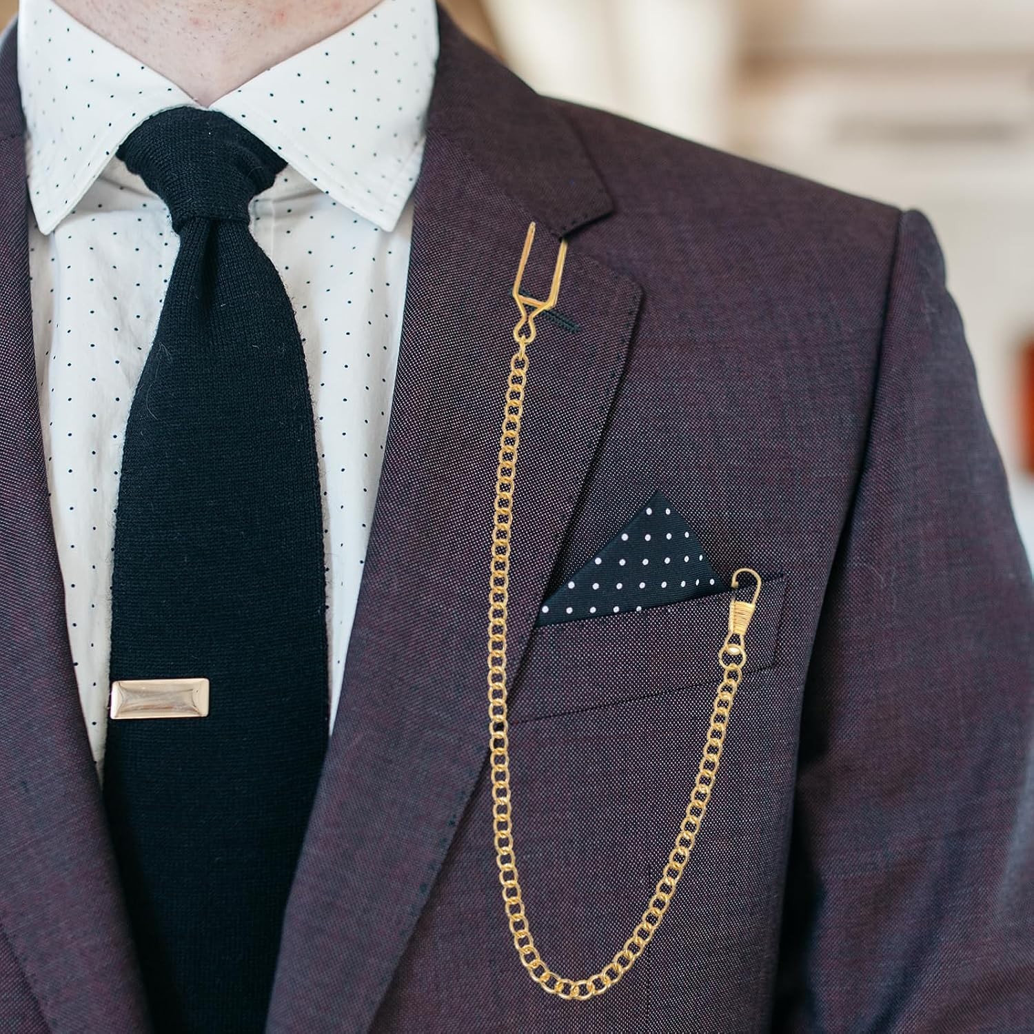 Versatile Gold Alloy Pocket Watch Chain – Stylish Accessory for Every Occasion
