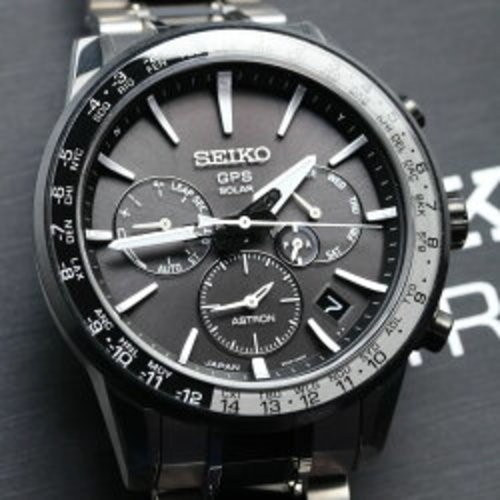 Seiko ASTRON 5X Series GPS Satellite Solar Titanium JAPAN SBXC011