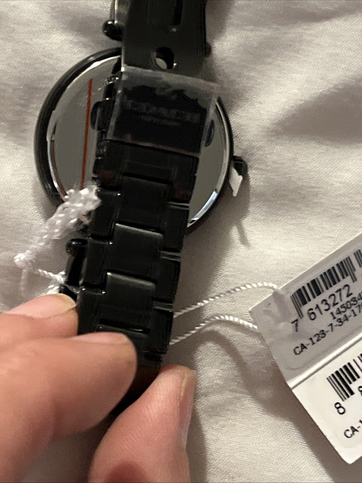 Women’s Black Coach Analog Watch NWT