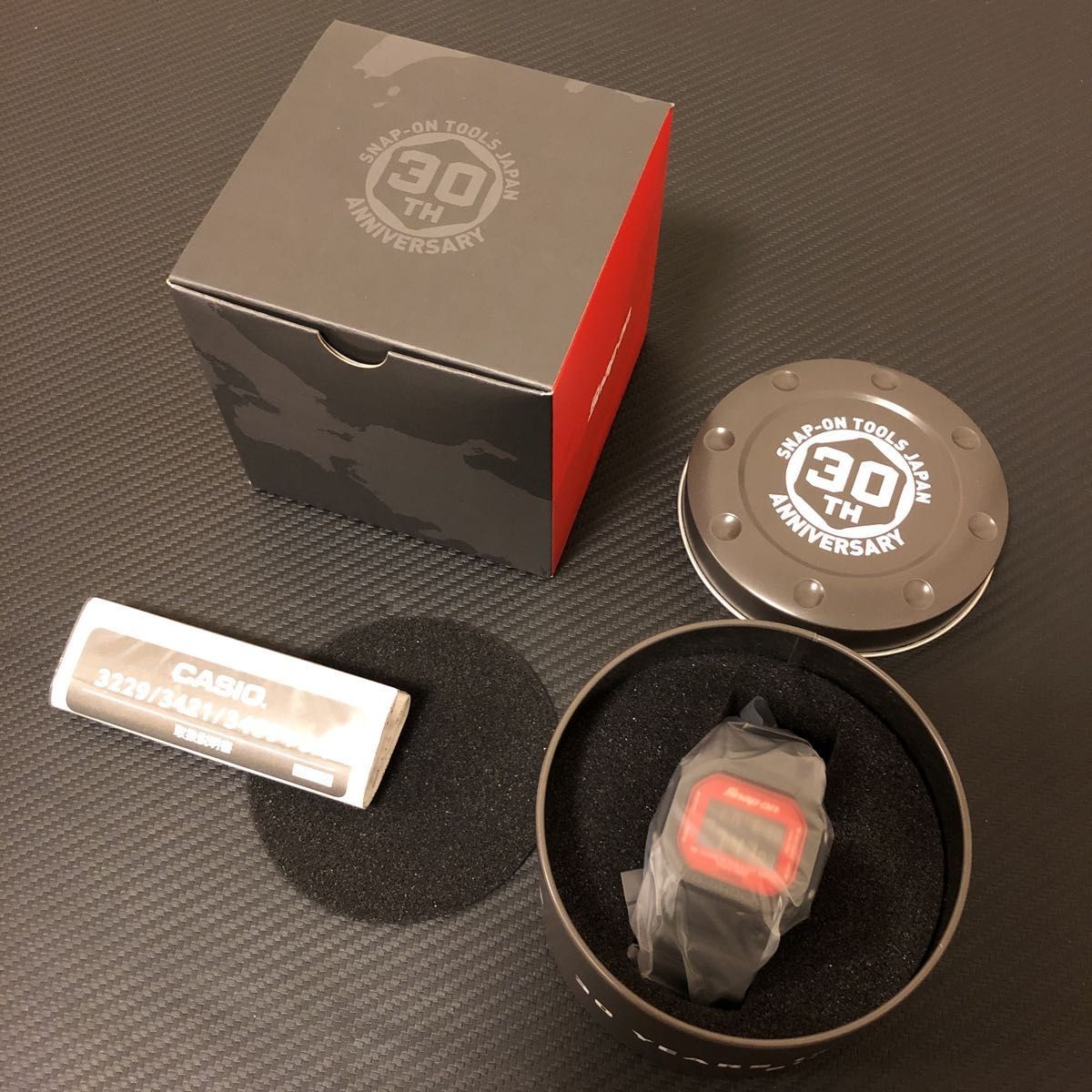 30th Anniversary Snap on G SHOCK Limited Edition DW5600 Snapon G Shock Casio Wat