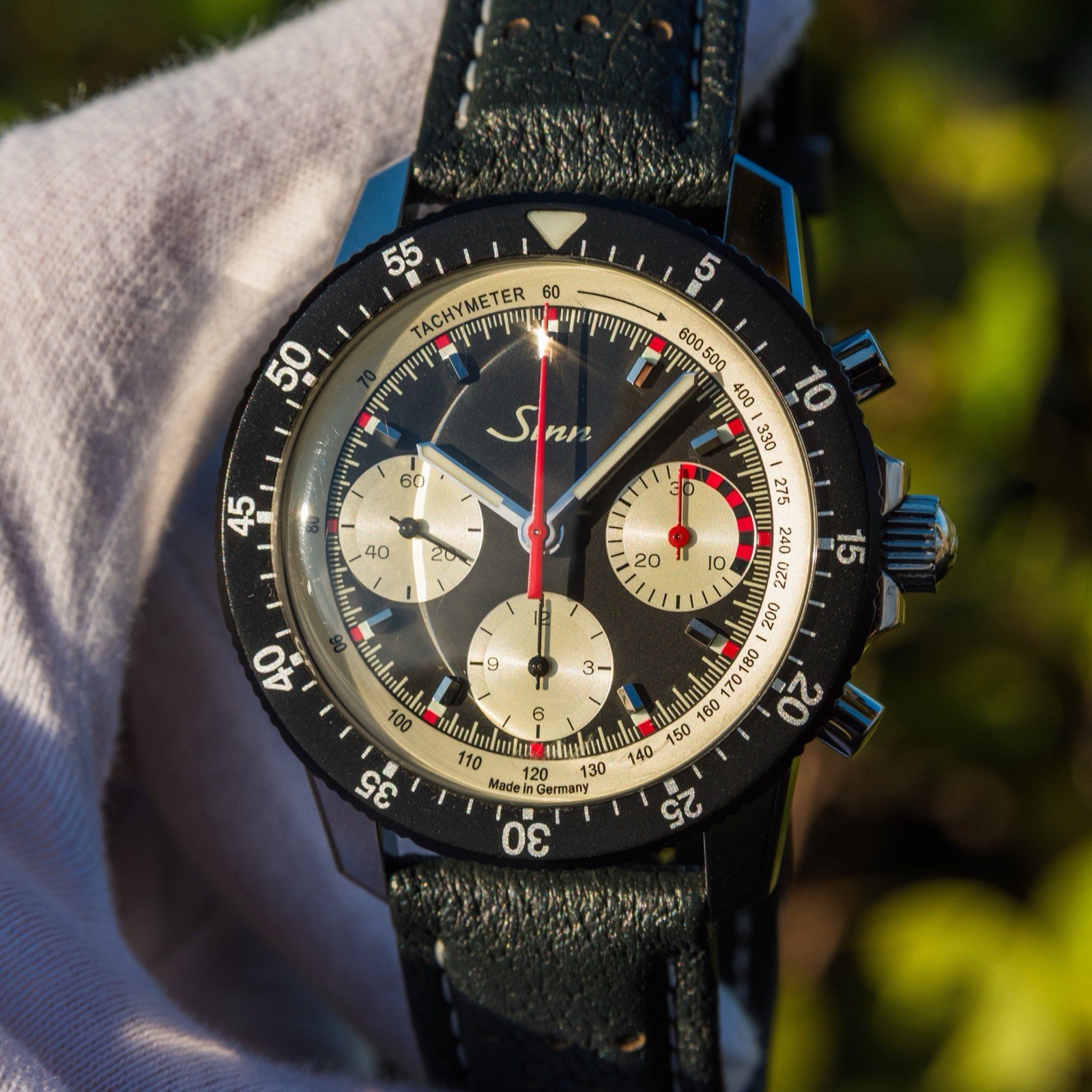 Sinn 103 103.st.ty.hd 41mm Plexi Panda Steel Manual Chronograph Box Papers Ltd.