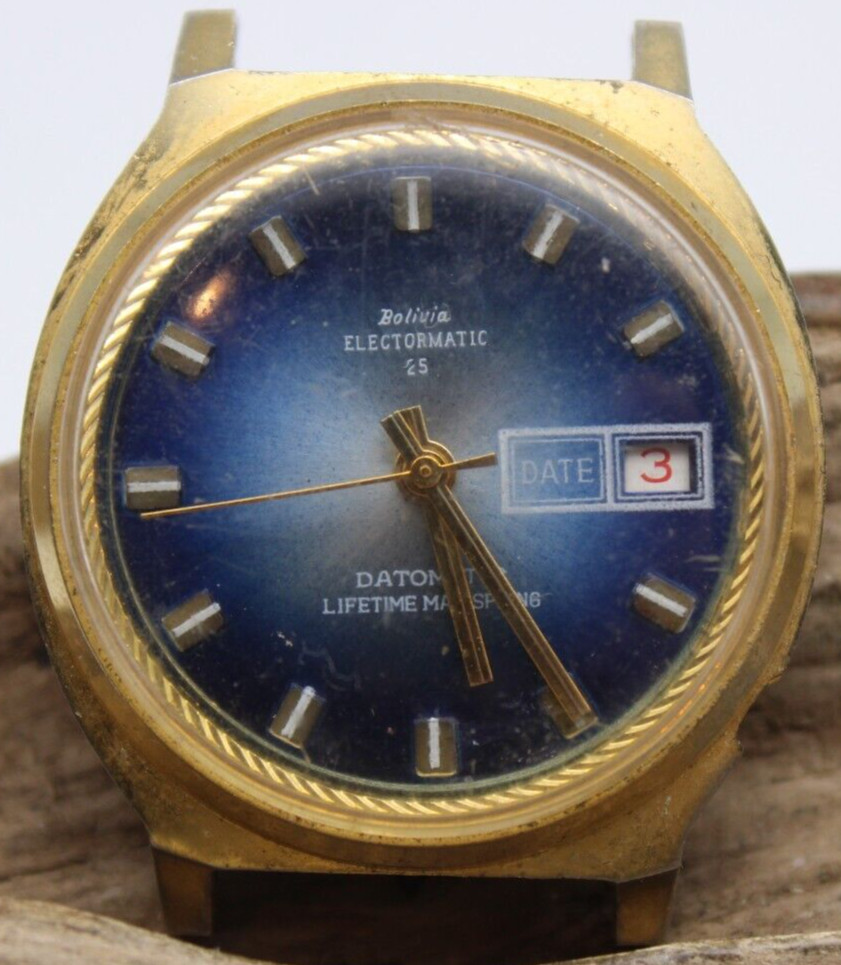 BURGANA BOLIVIA MEN’S WATCH ELECTORMATIC 1j 36.3mm 18.1mm LUG (TL2)
