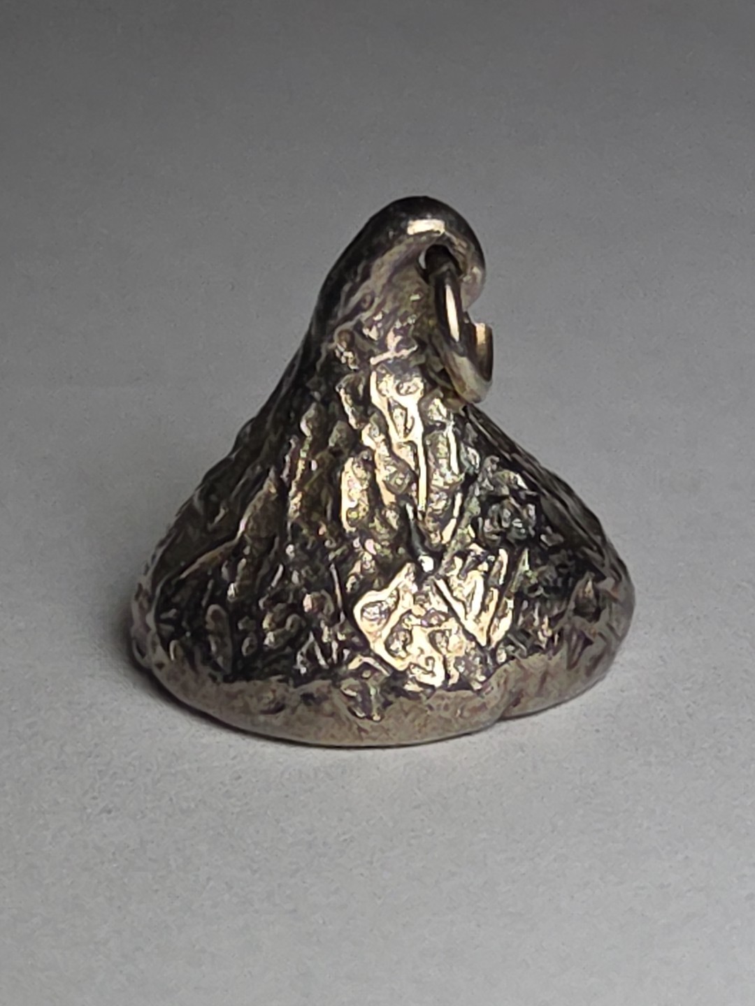 Vintage JCF Sterling Silver Hershey Kiss Pendant 14 Grams #700