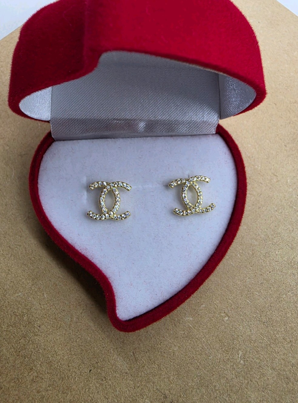 Aretes De Plata925 Con Baño De Oro 18kt