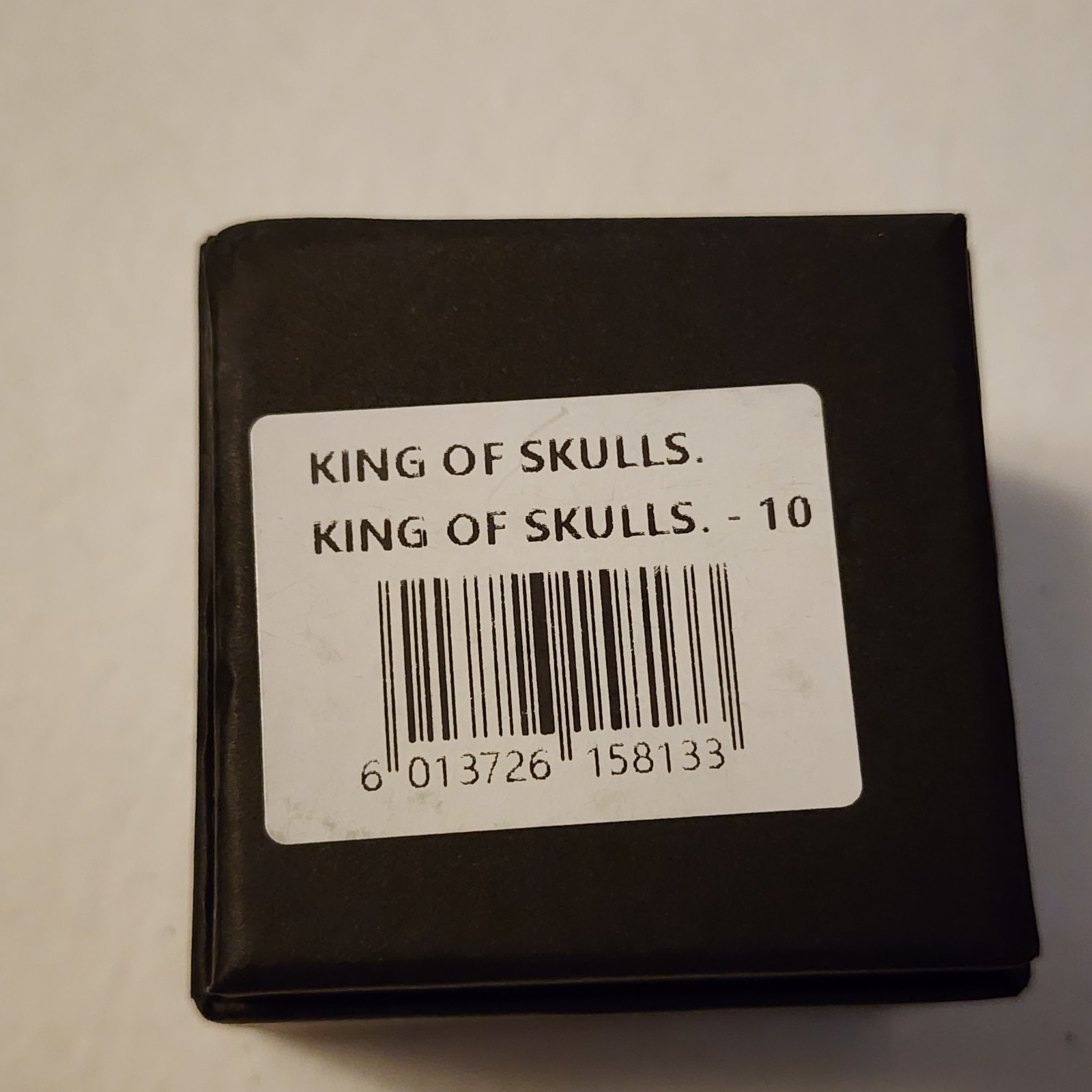 Outlaws Amsterdam King Of Skulls Silver Ring Size 10 New In Box Mens Ring