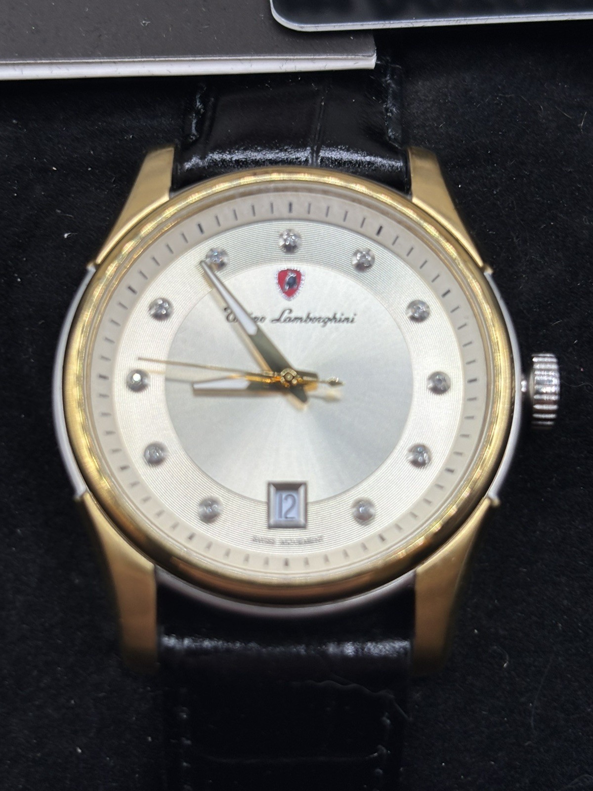 Beautiful Corino Lamborghini Quartz Mens Watch EN035DL.306 (New old stock)