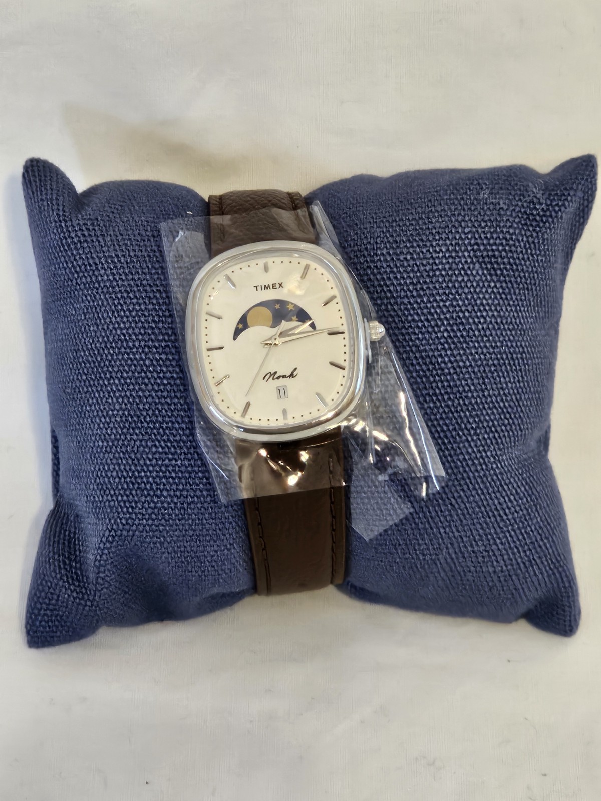 NEW Noah x Timex Oval Moon Phase Watch BROWN SILVER – Sold Out Online