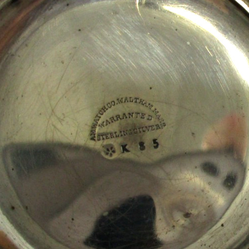 Model 1883 Crescent St., 18s, 15j Hunting Pocket Watch, runs well