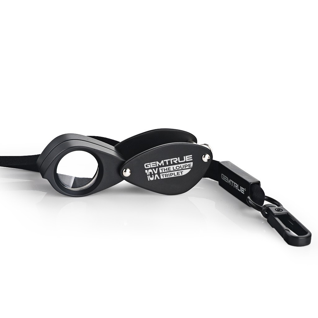 The GemTrue Jewelry Loupes – 10X Triplet Diamond Details Inspecting Magnifier