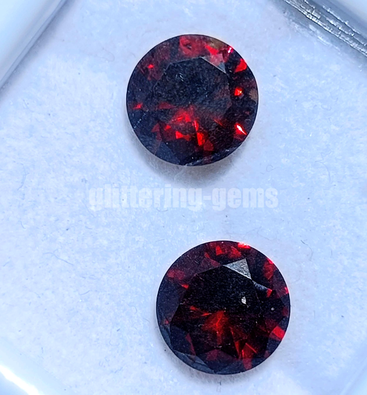 9 CT Natural Red Ruby Round Shape Pair 10x6mm IGL Certified Loose Gemstone 6JHK