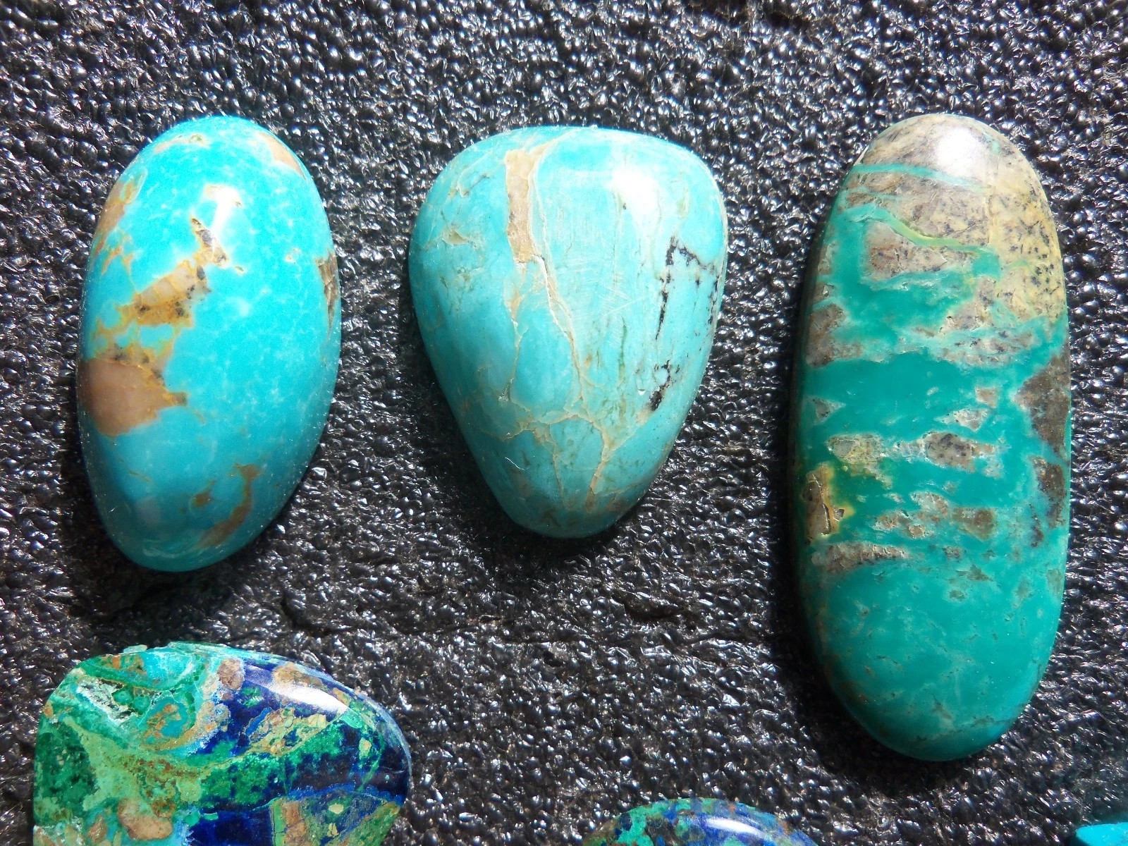 Turquoise Cabochon Lot Bolo Stones