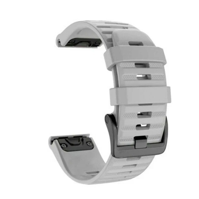 For Garmin Fenix 3 5X 6 Pro 6X 7 7X Sapphire Quickfit Silicone Watch Band Strap