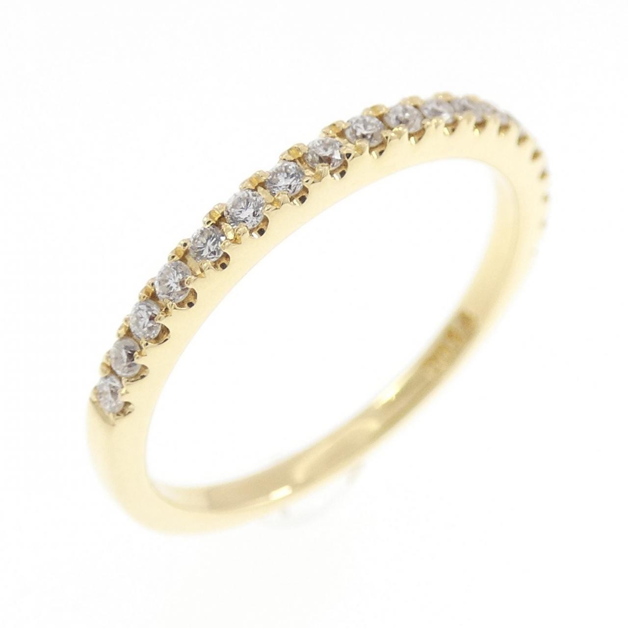 Authentic 18K Yellow Gold Diamond Ring 0.14CT #230-000-581-6025