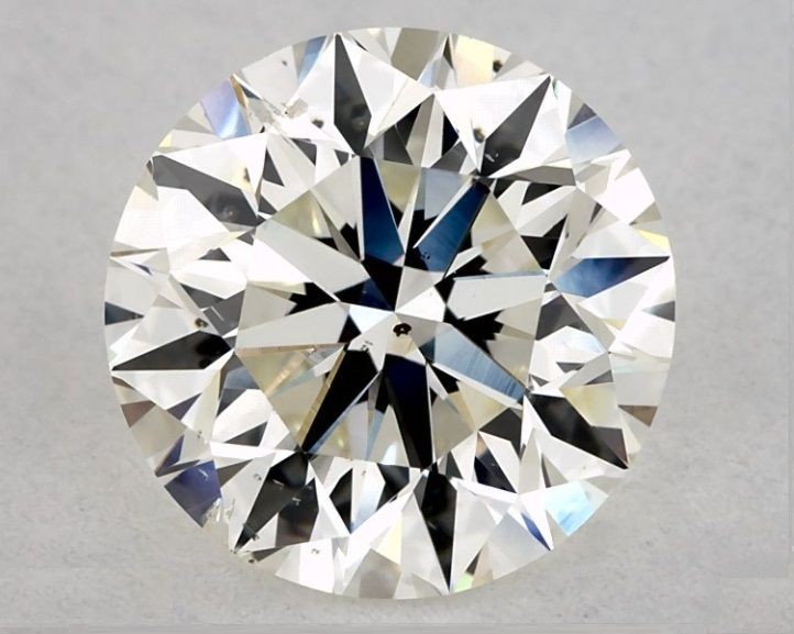 Natural Mined Diamond 1.80 Carat Cert. AGI Round Loose I color VS2 clarity