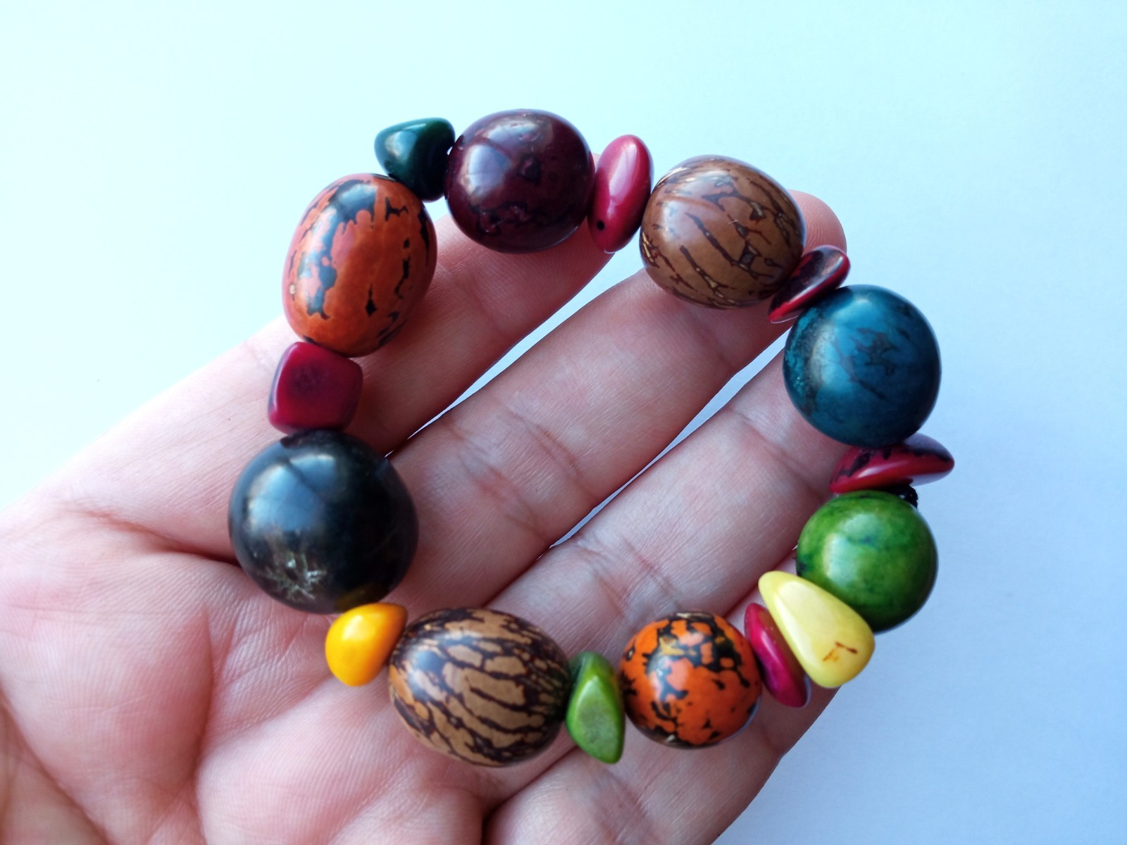 🔥Wholesale 15 Handmade Unique Peruvian Amazon Seed Bracelets Mixed Designs🔥