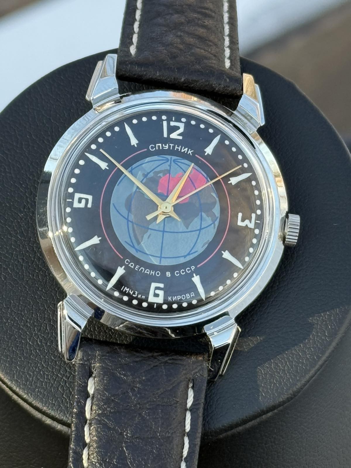 Watch Sputnik Mechanical Kirova Raketa Vintage Soviet USSR Russian Men’s Wrist