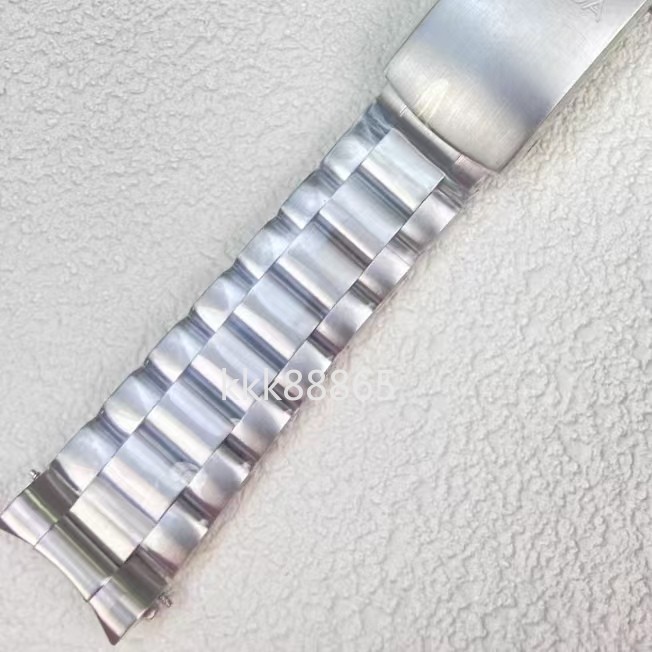 21mm 316L Steel Bracelet with Push Clasp Fits Omega Planet Ocean 600M 43.5mm
