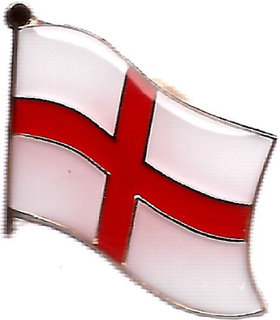 England St. Patrick’s Cross Country Flag Bike Motorcycle Hat Cap lapel Pin