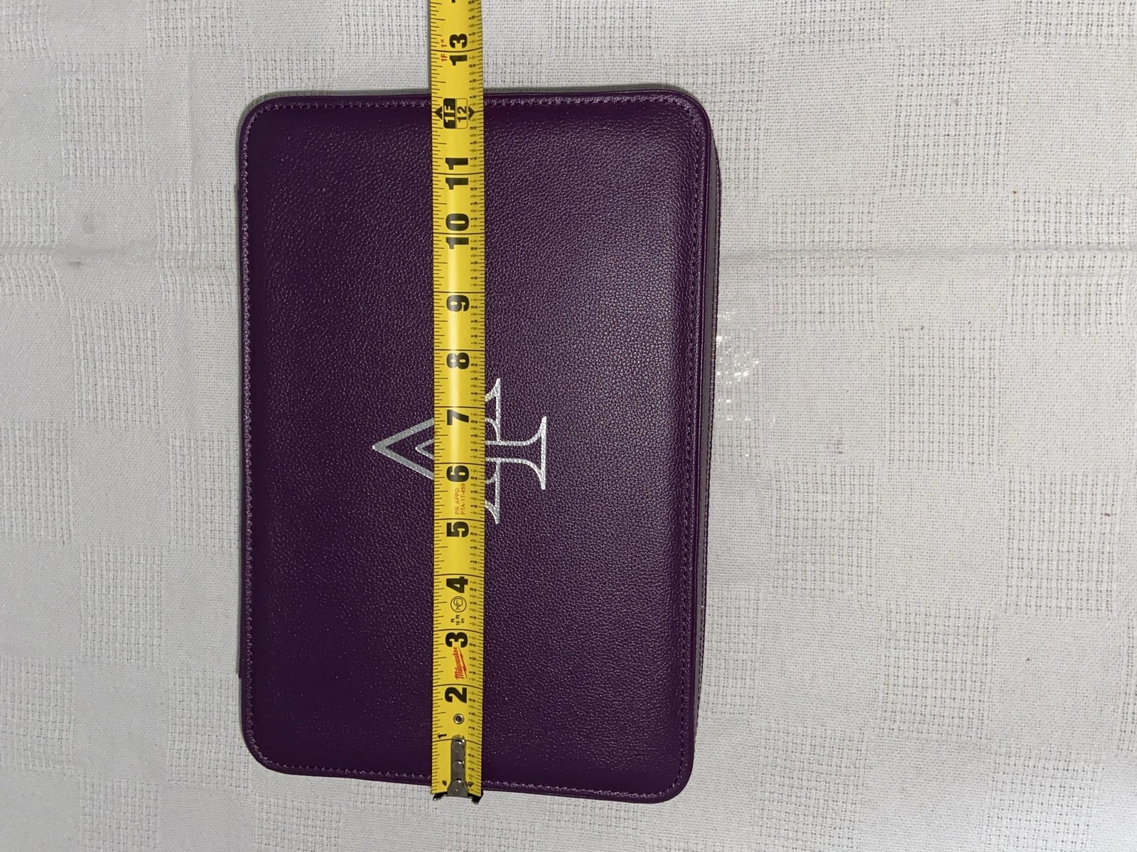 Tamura Jewelry Purple Faux Leather Velvet Travel Hatpin Jewelry Case Organizer