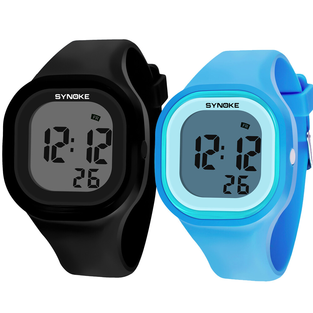 Digital Wrist Sport LED Watch Kids Boy’s Girls Men Women Children Gifts Present