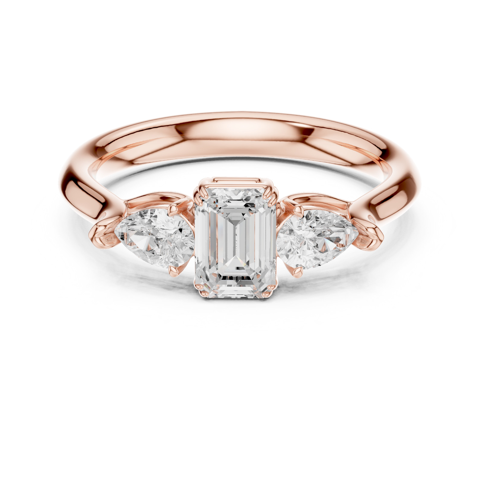 25+ Women’s Ring Gold CAD Files Bundle 3DM STL Design Rose, White, Yellow LR-40